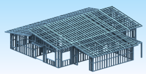 Detailing BIM services for single family home in California,USA
