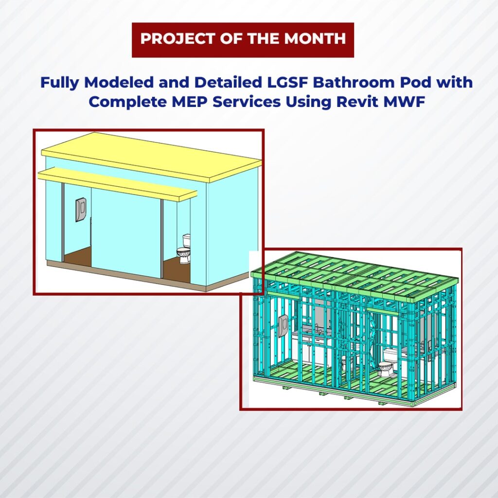 Modular BIM services for Cold formed steel in Nebraska,usa